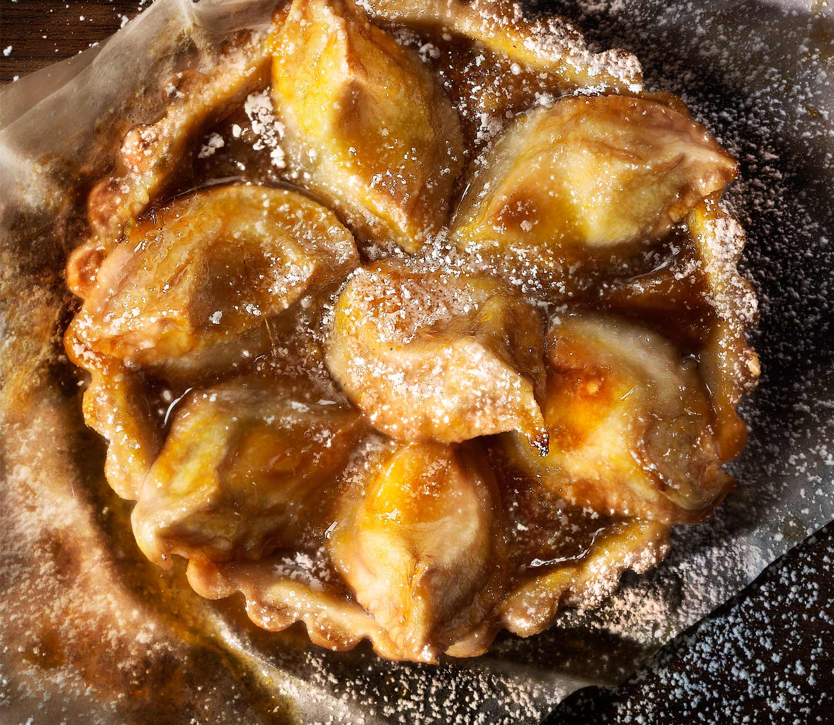 Glasshouse Assignment - David Bishop - Food Photography - Pear Tart